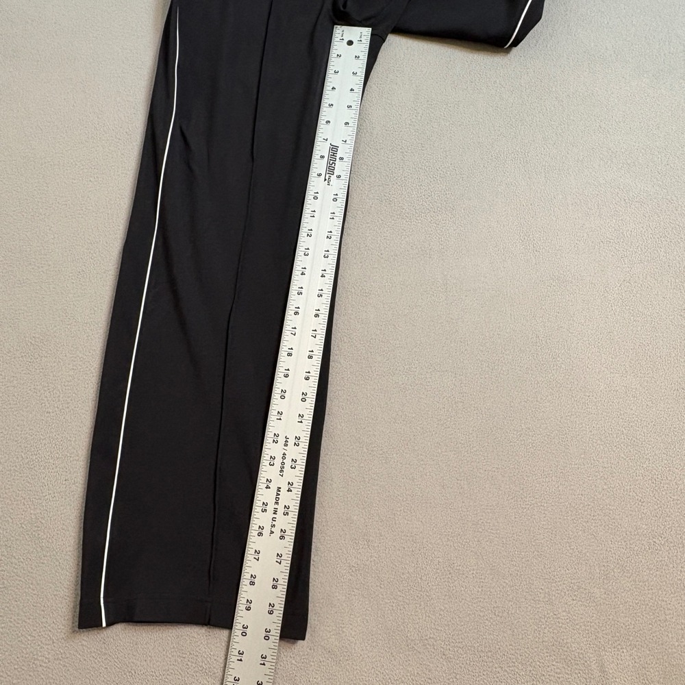 Athleta Womens Venice High Rise Track Stripe Wide leg Side Piping Small - Picture 8 of 10